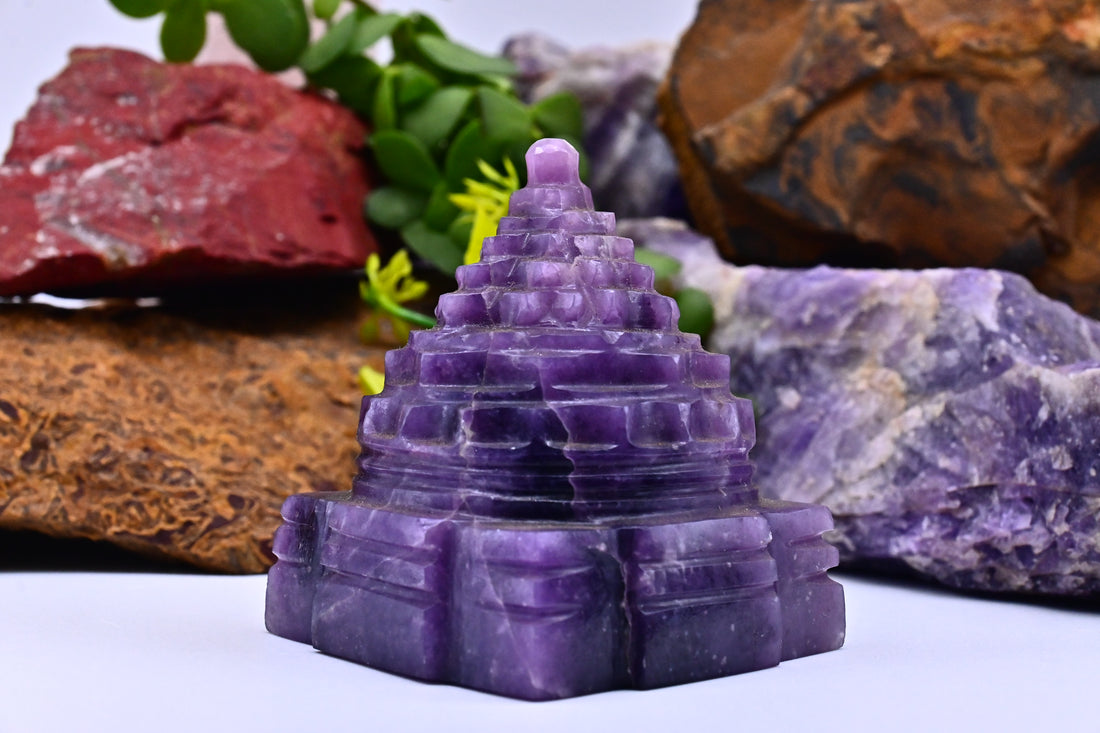 Amethyst Shree Yantra