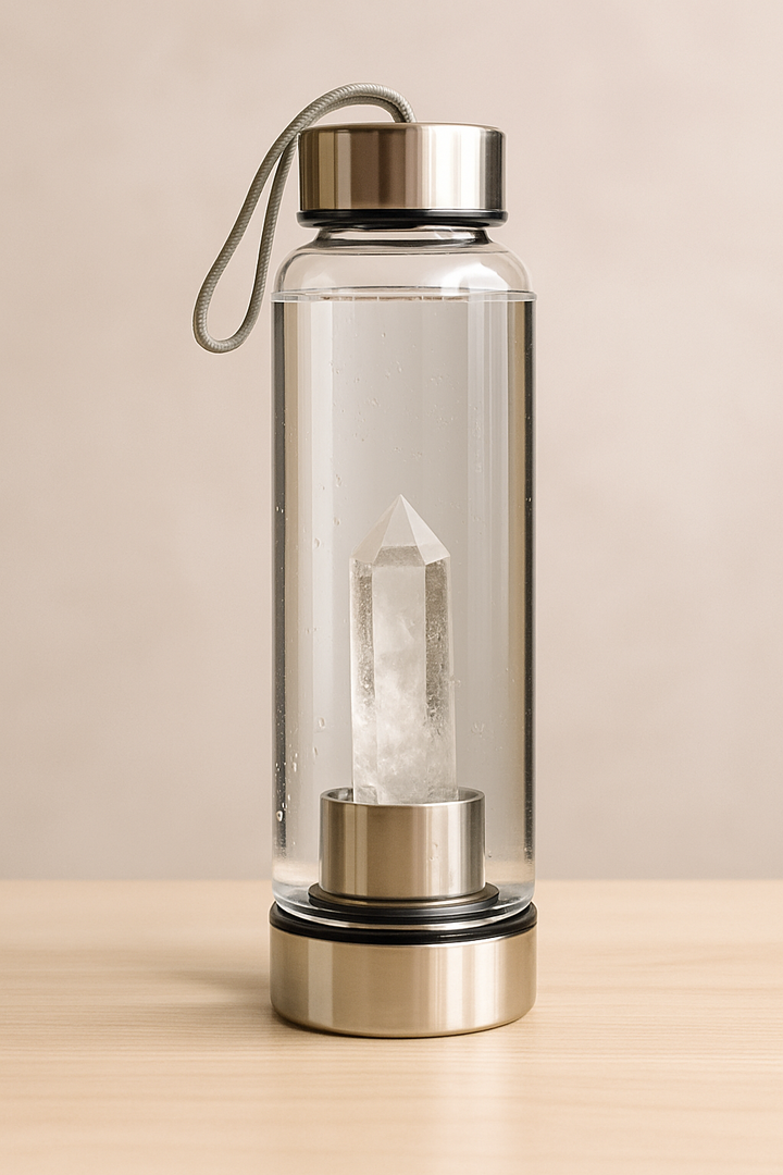 Clear Crystal water Bottle – Har Pal Ko Banao Magical!