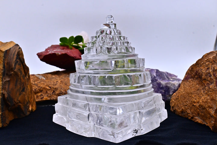 Clear Quartz Shree Yantra