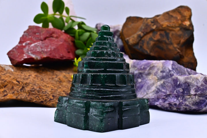 Green Jade Shree Yantra